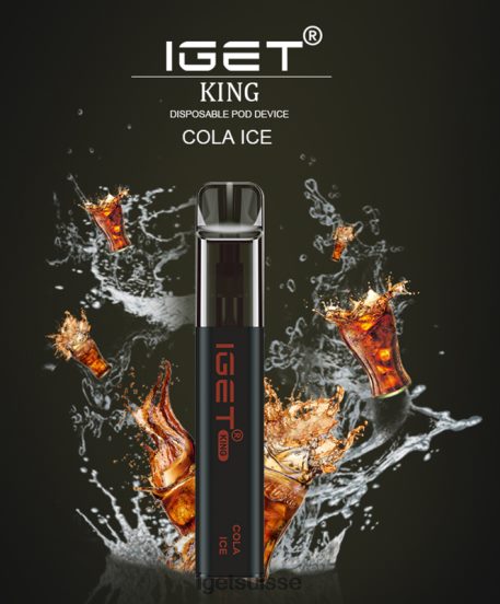 IGET Vape Sale king - 2600 bouffées glace au cola DR42B451