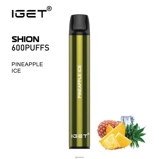 IGET Flavours 3 x Shion glace à l'ananas DR42B24