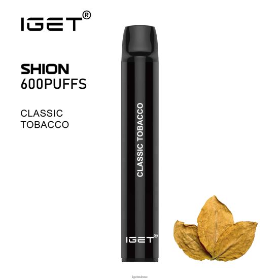 IGET Wholesale 3 x Shion tabac classique DR42B9
